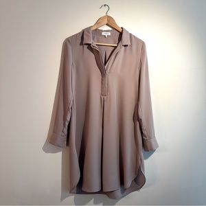 Aritzia Lee Dress in Mauve Chalk